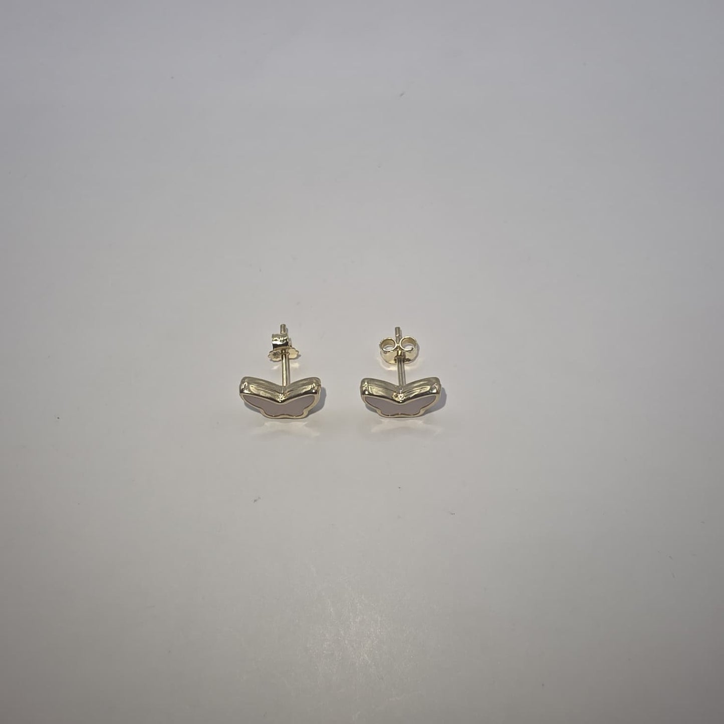 BUTTERFLY STUD EARRING 10K