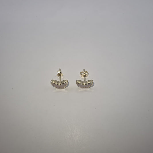 BUTTERFLY STUD EARRING 10K