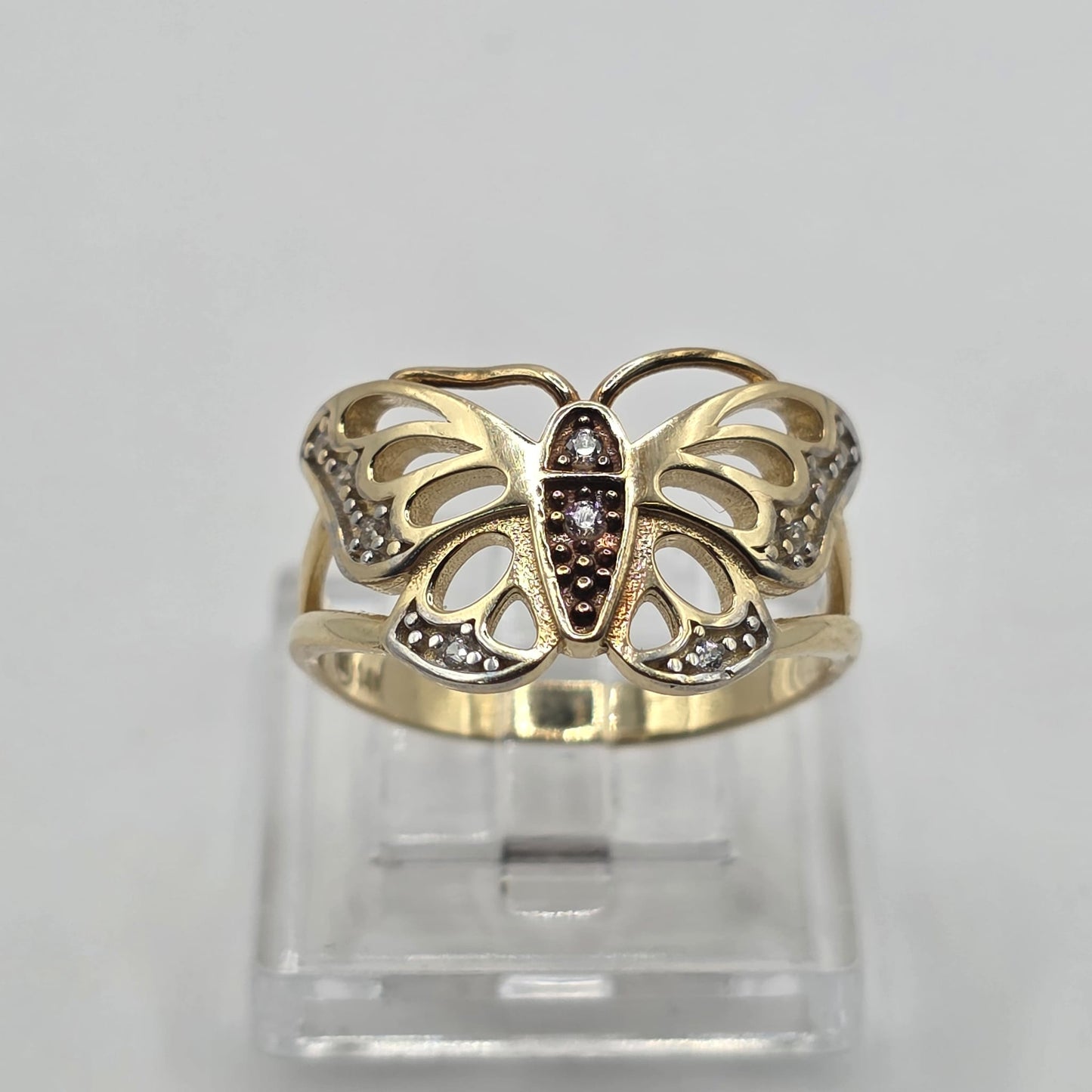 BUTTERFLY RING 14K
