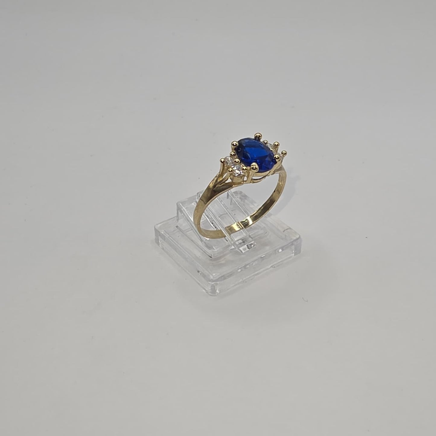 BLUE STONE RING 10K