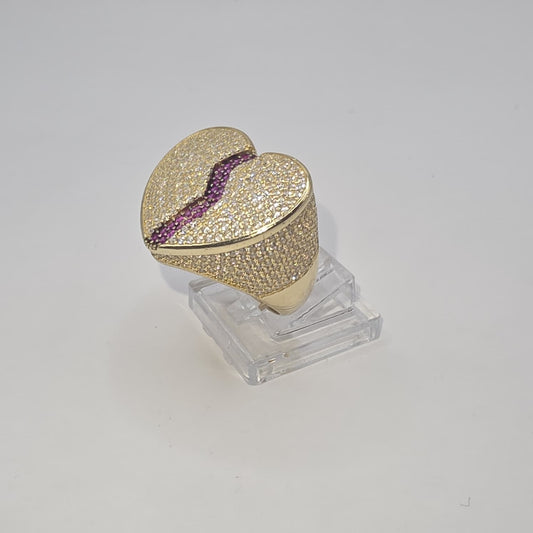 HEART RING 10K