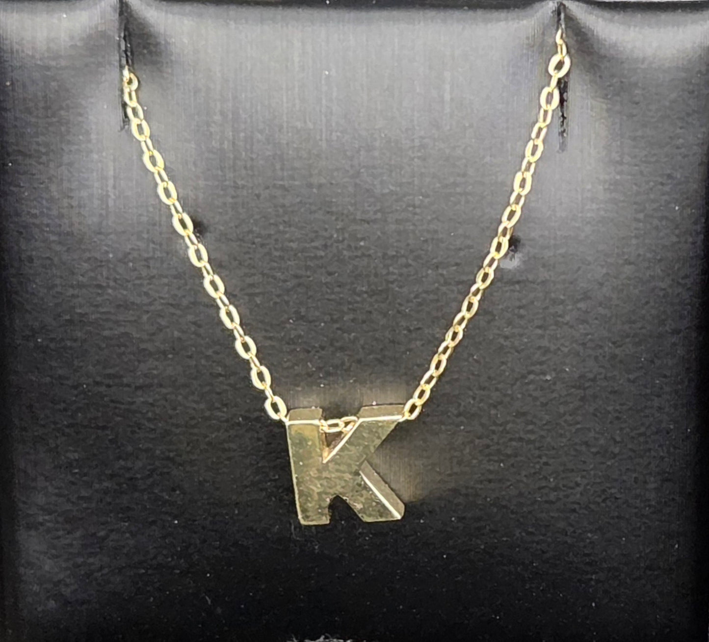 LETTER NECKLACE K