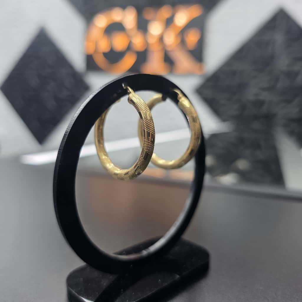 HOOP EARRING 10K