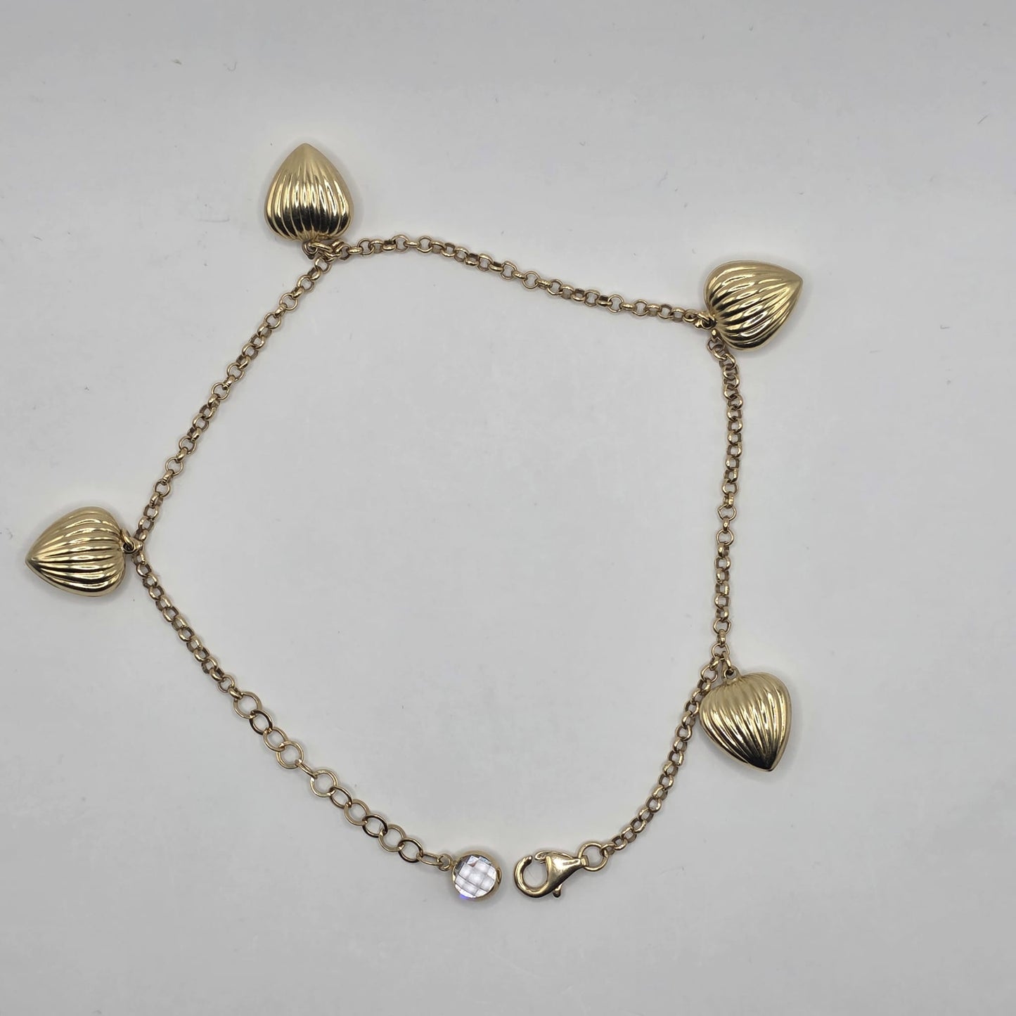HEART BRACELET 14K