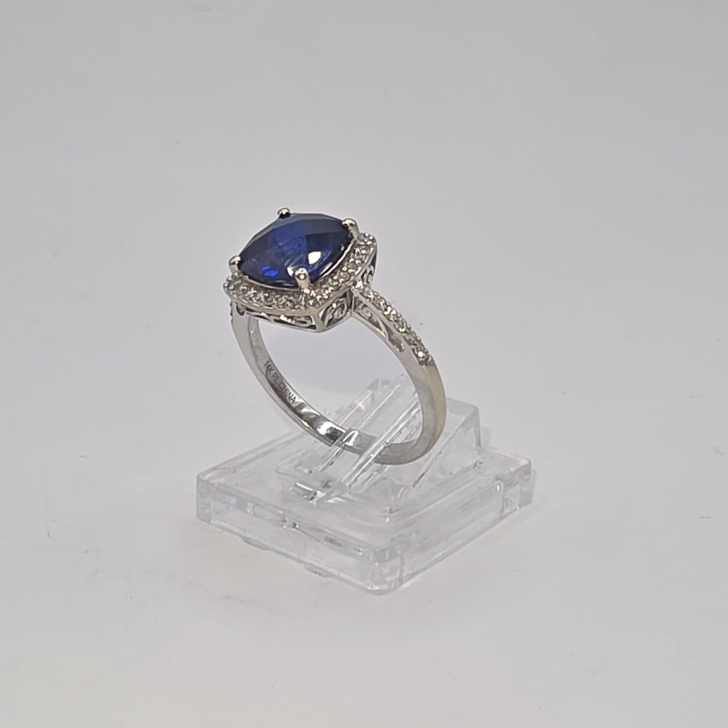 WHITE GOLD WOMEN'S RING 14K