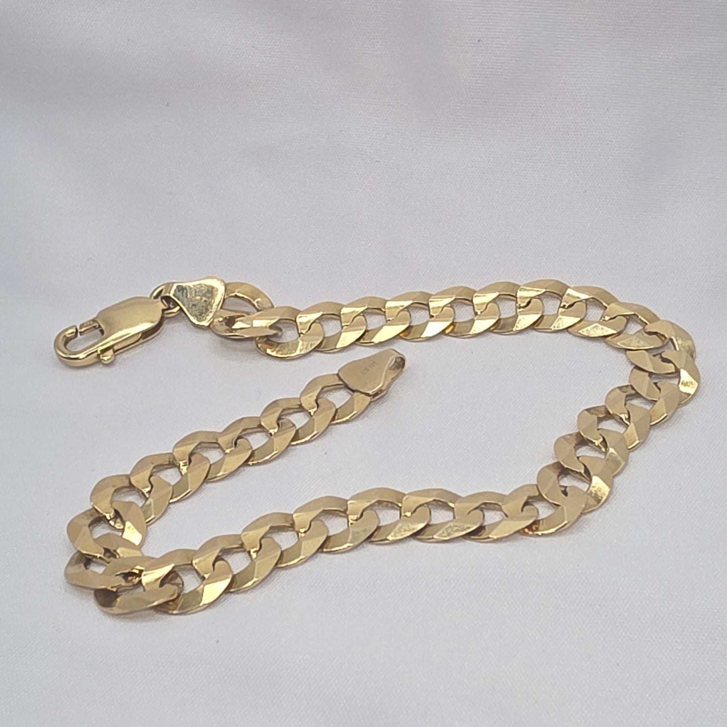 CUBAN CURB BRACELET 10K