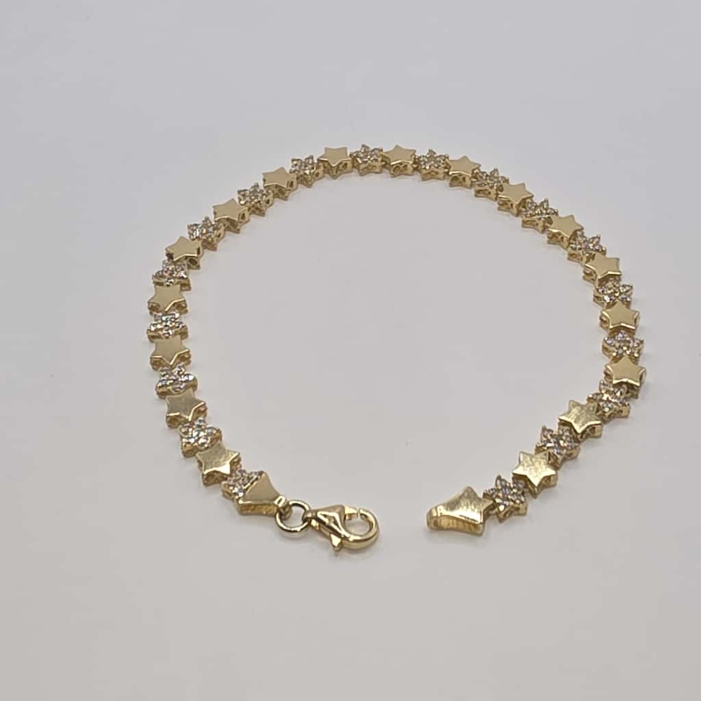 STAR BRACELET 10K