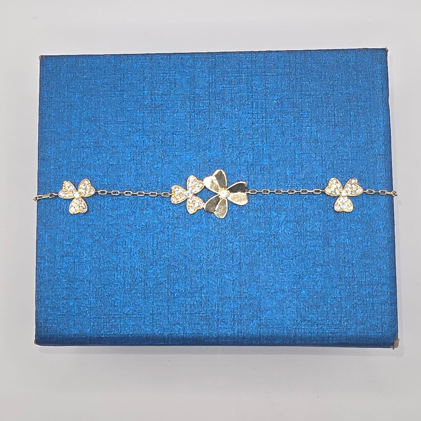 FLOWER BRACELET 14K