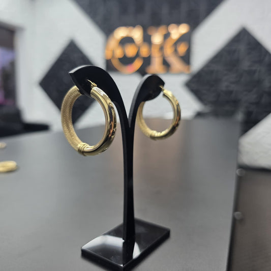 HOOP EARRING 10K