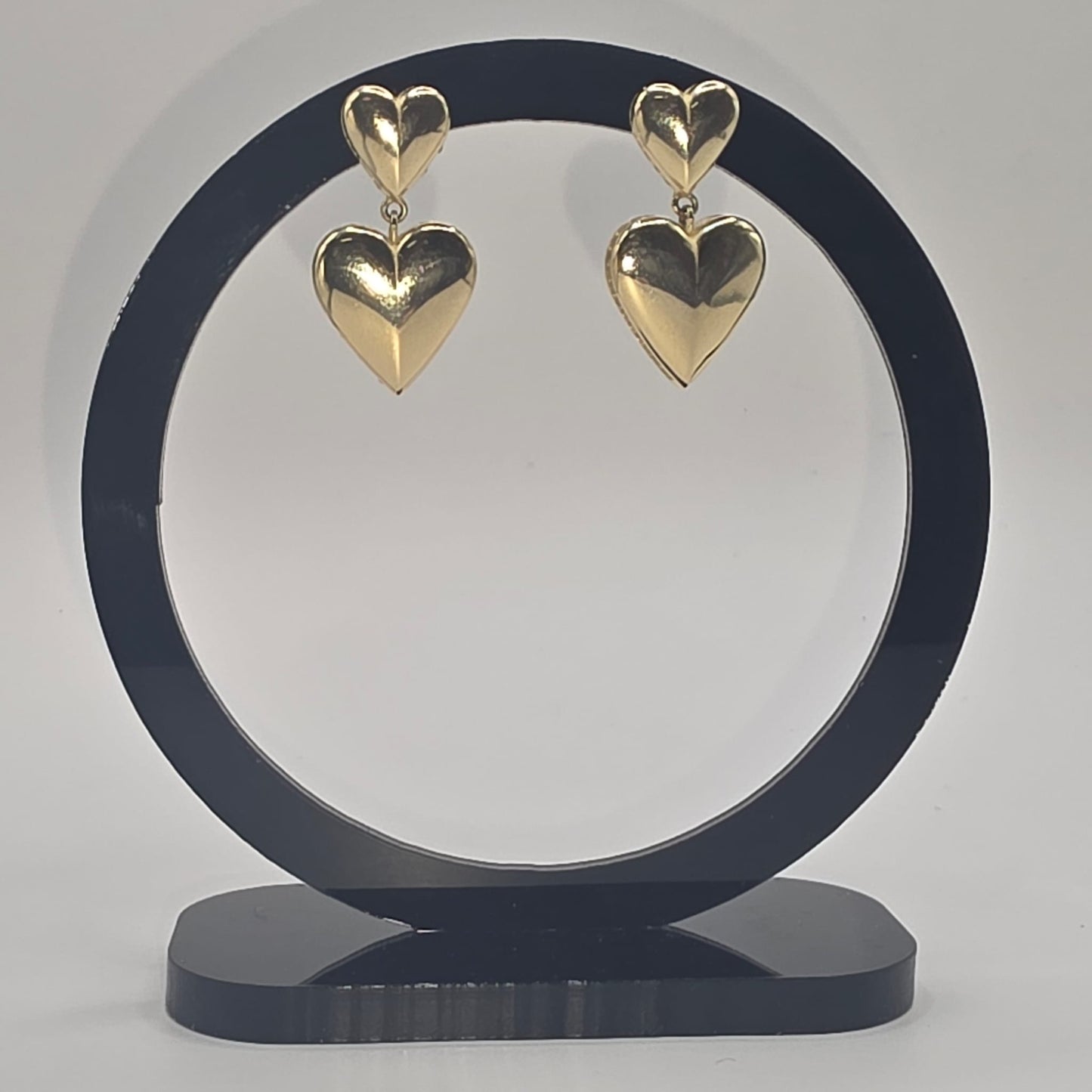 HEART STUD EARRING 10K