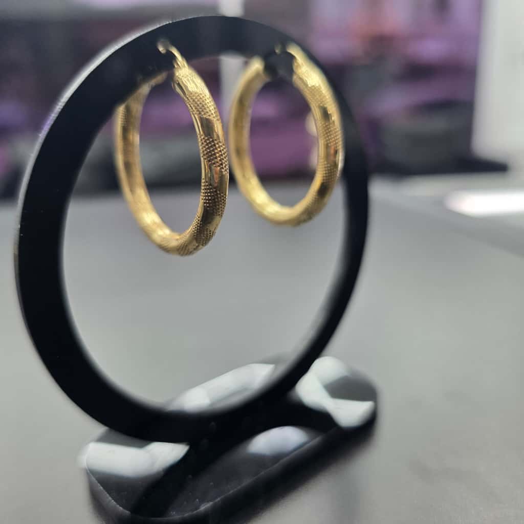 HOOP EARRING 10K