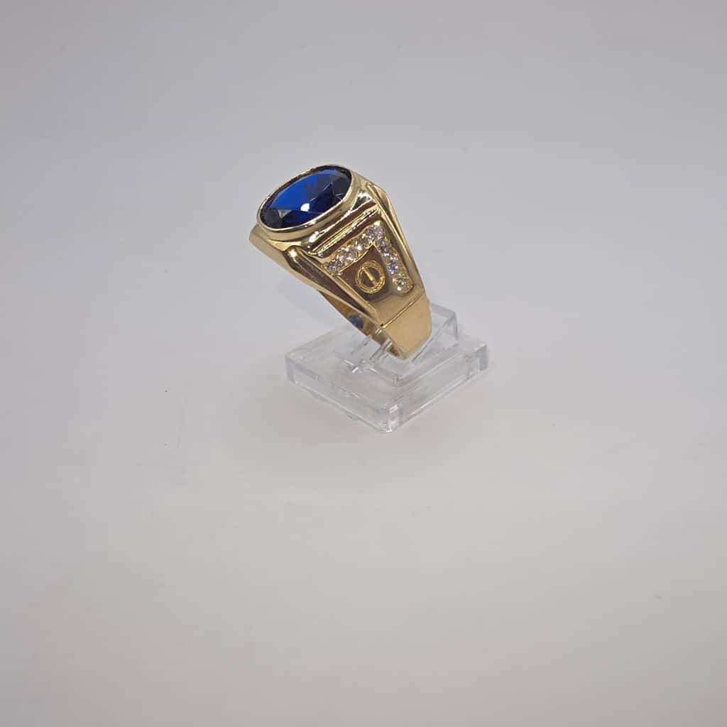 BLUE STONE RING 10K