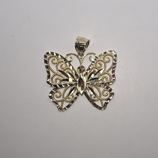 BUTTERFLY PENDANT 10K