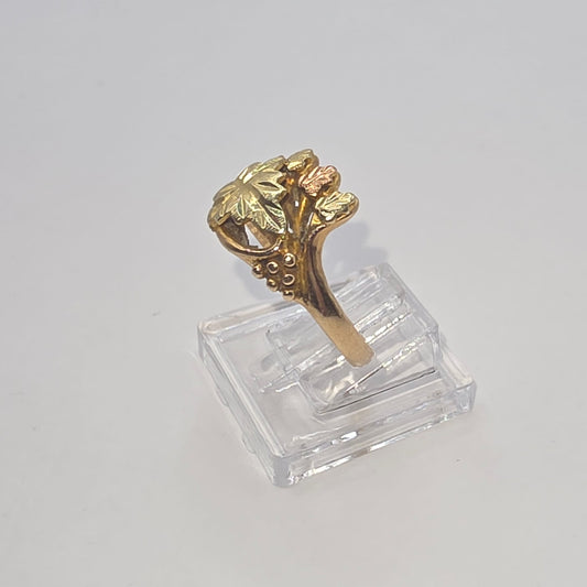 LEAF RING 10K