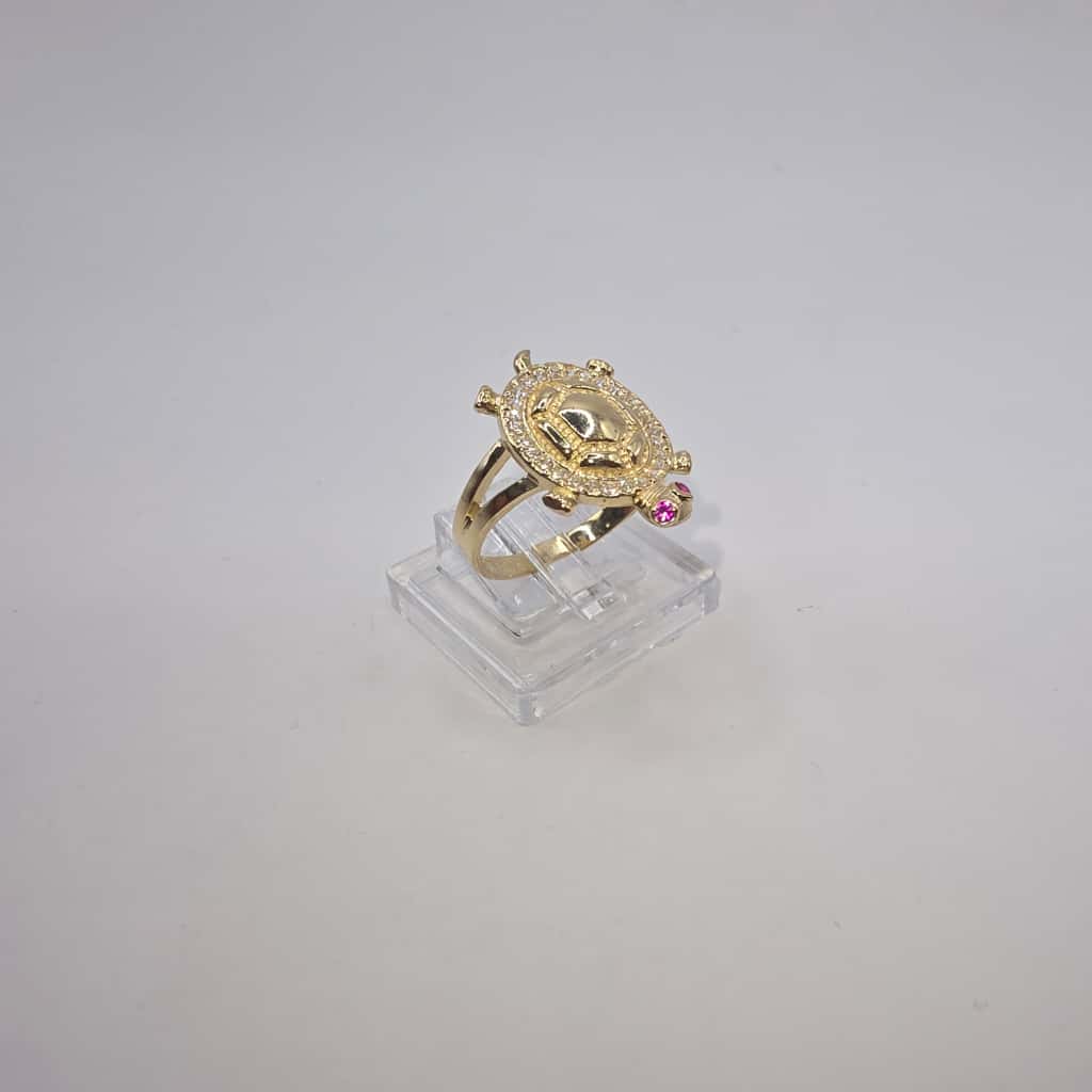 TORTOISE RING 10K