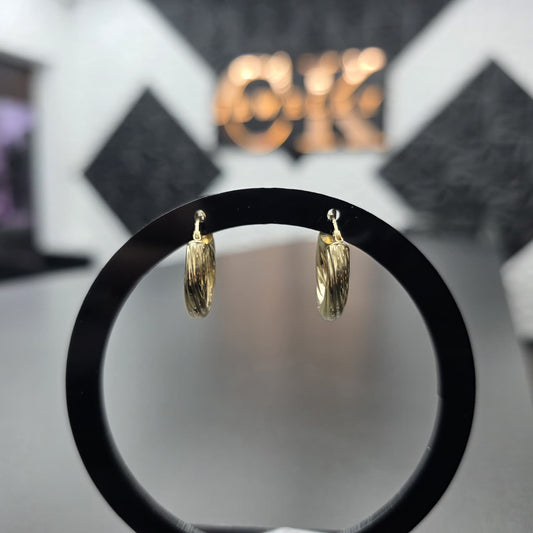 HUGGIES EARRING 14K