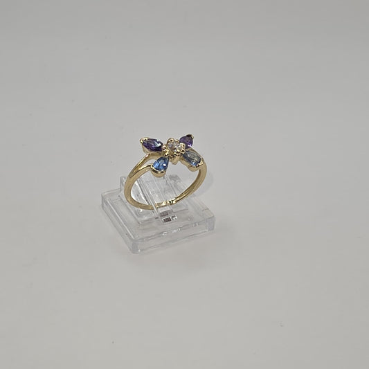 BUTTERFLY  RING 10K