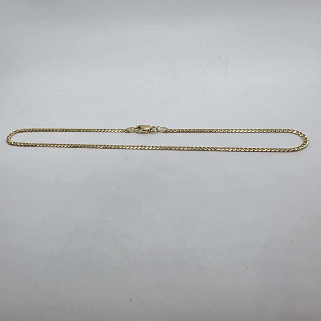 CUBAN CURB BRACELET 10K
