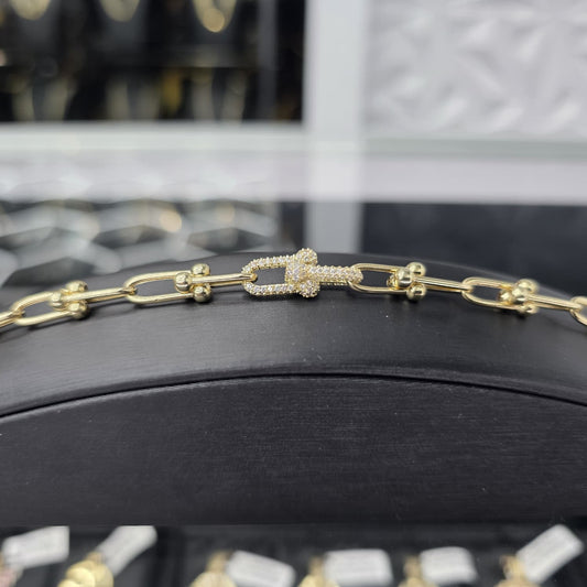 FANCY NECKLACE 10K