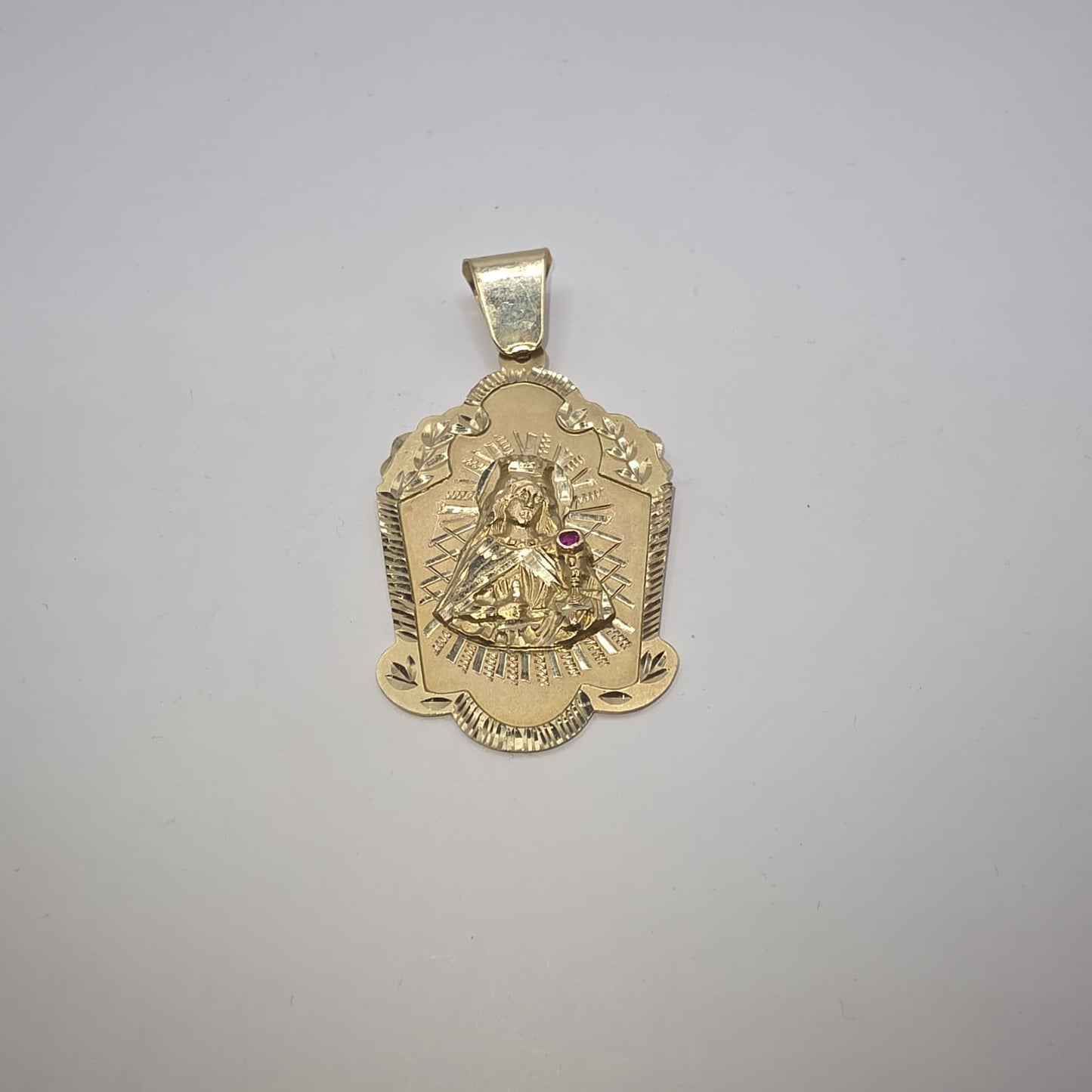 CARIDAD DEL COBRE PENDANT 10K