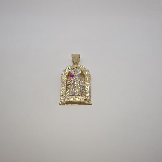 CARIDAD DEL COBRE PENDANT 10K