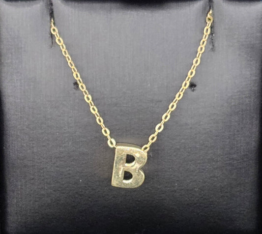 LETTER NECKLACE B