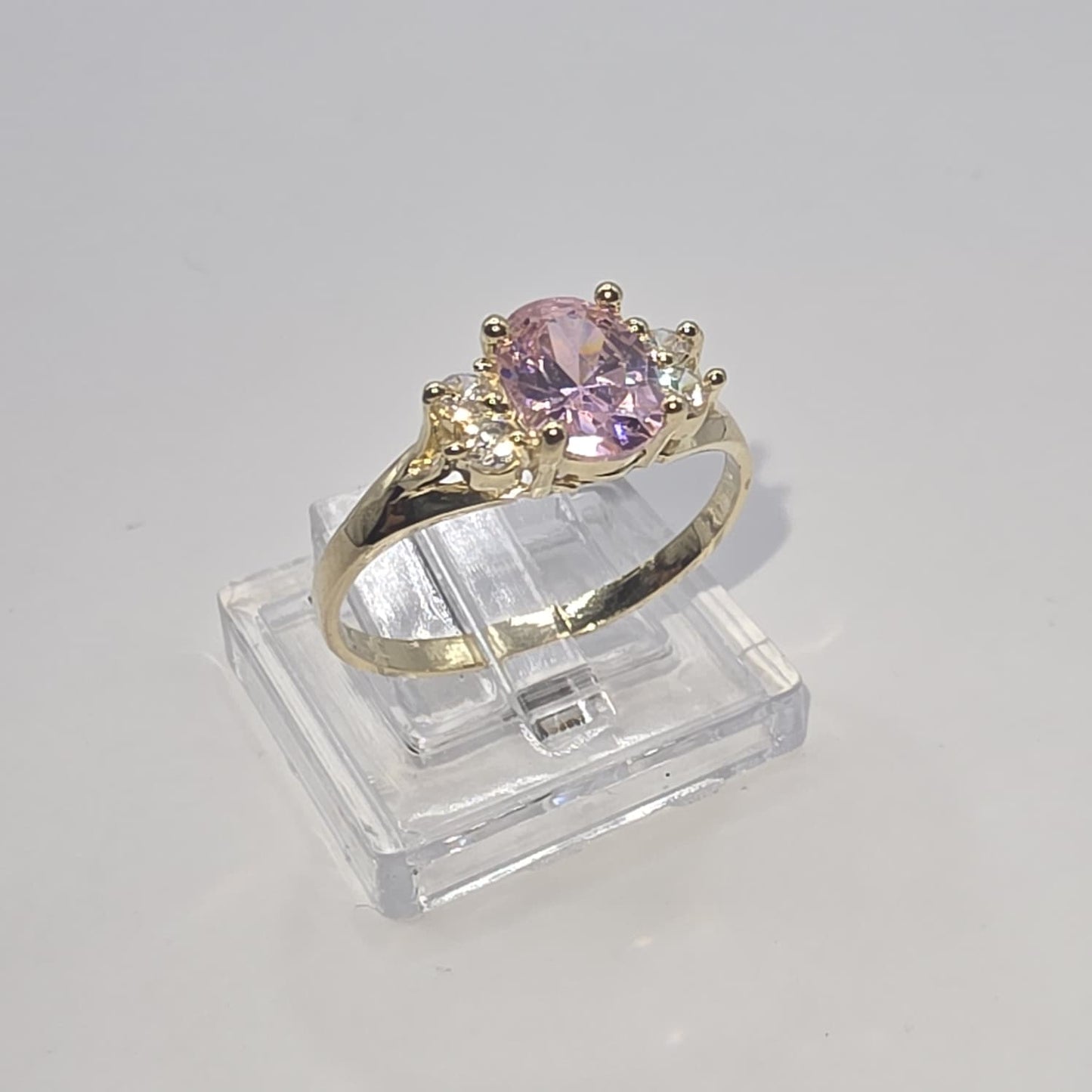 LIGHT PINK RING 10K