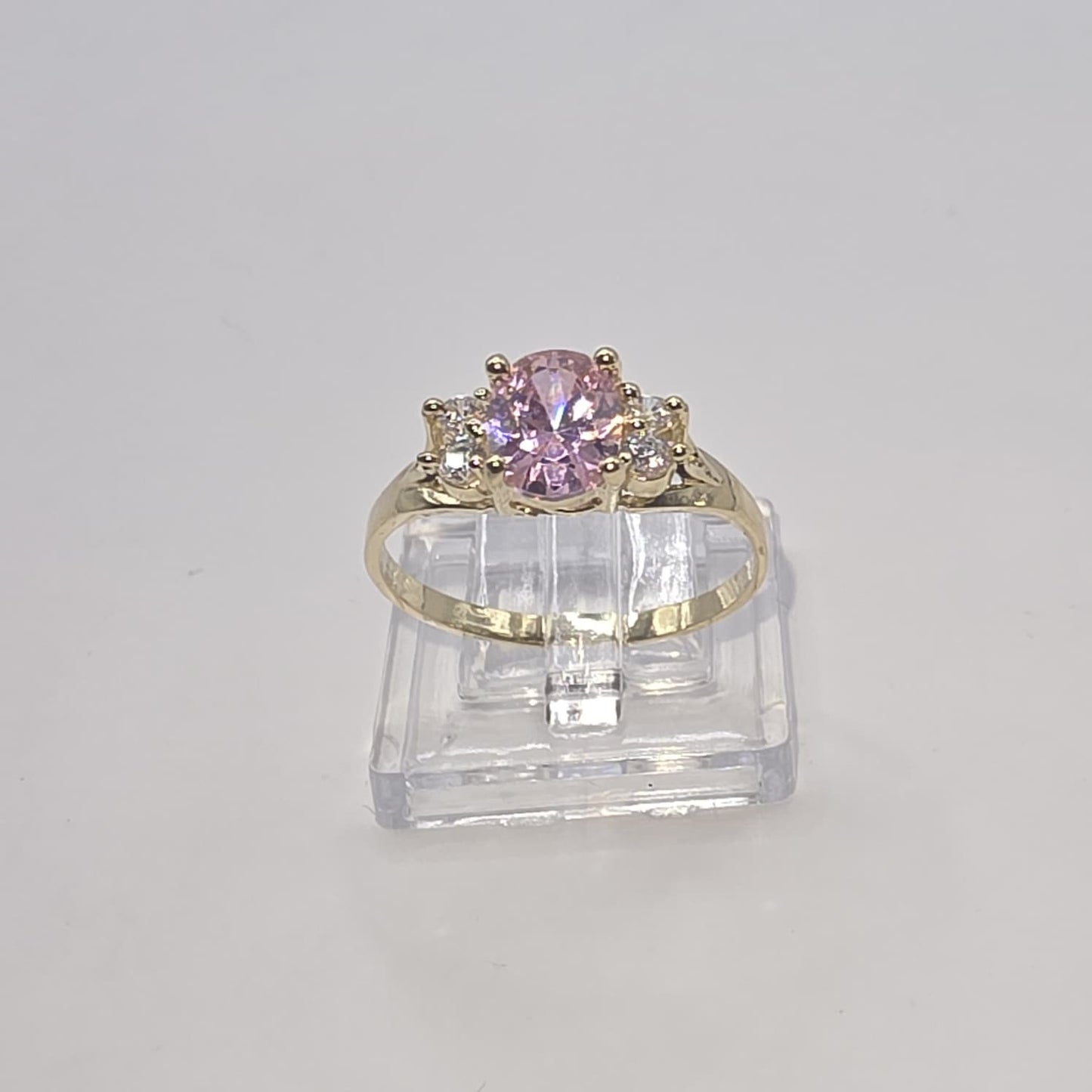 LIGHT PINK RING 10K