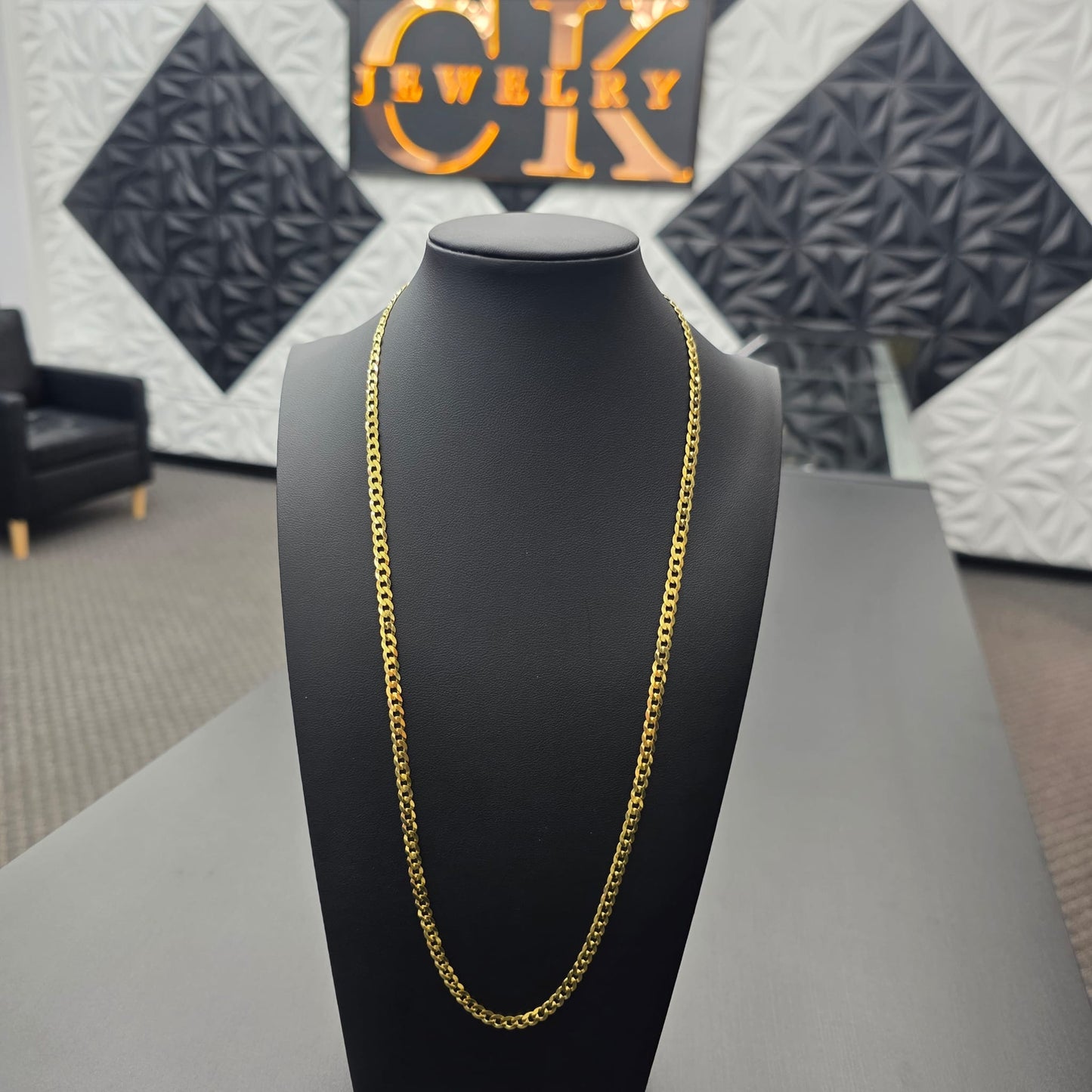 CUBAN CURB CHAIN 10K