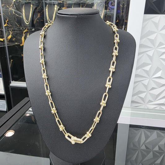 FANCY NECKLACE 10K