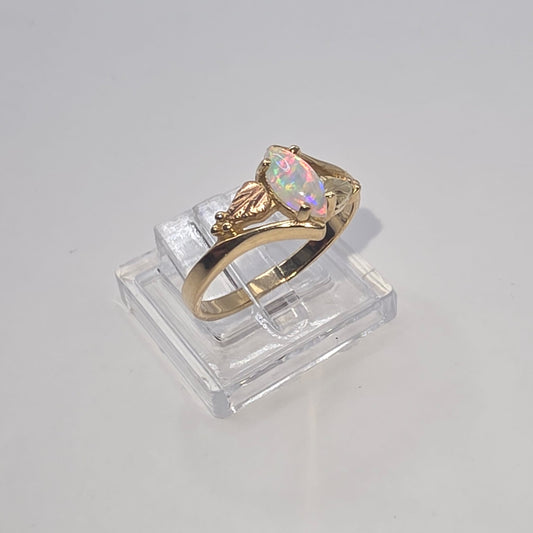 LEAF RING 10K