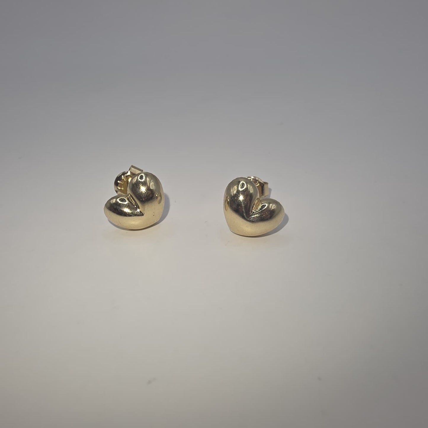 HEART STUD EARRING 10K