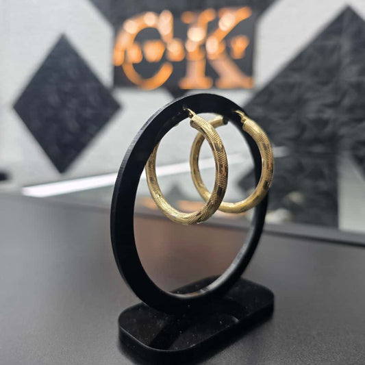 HOOP EARRING 10K