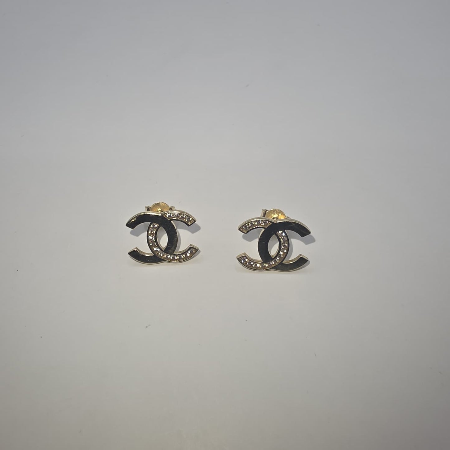 CC STUD EARRING 10K  WEIGHT: 1.5G