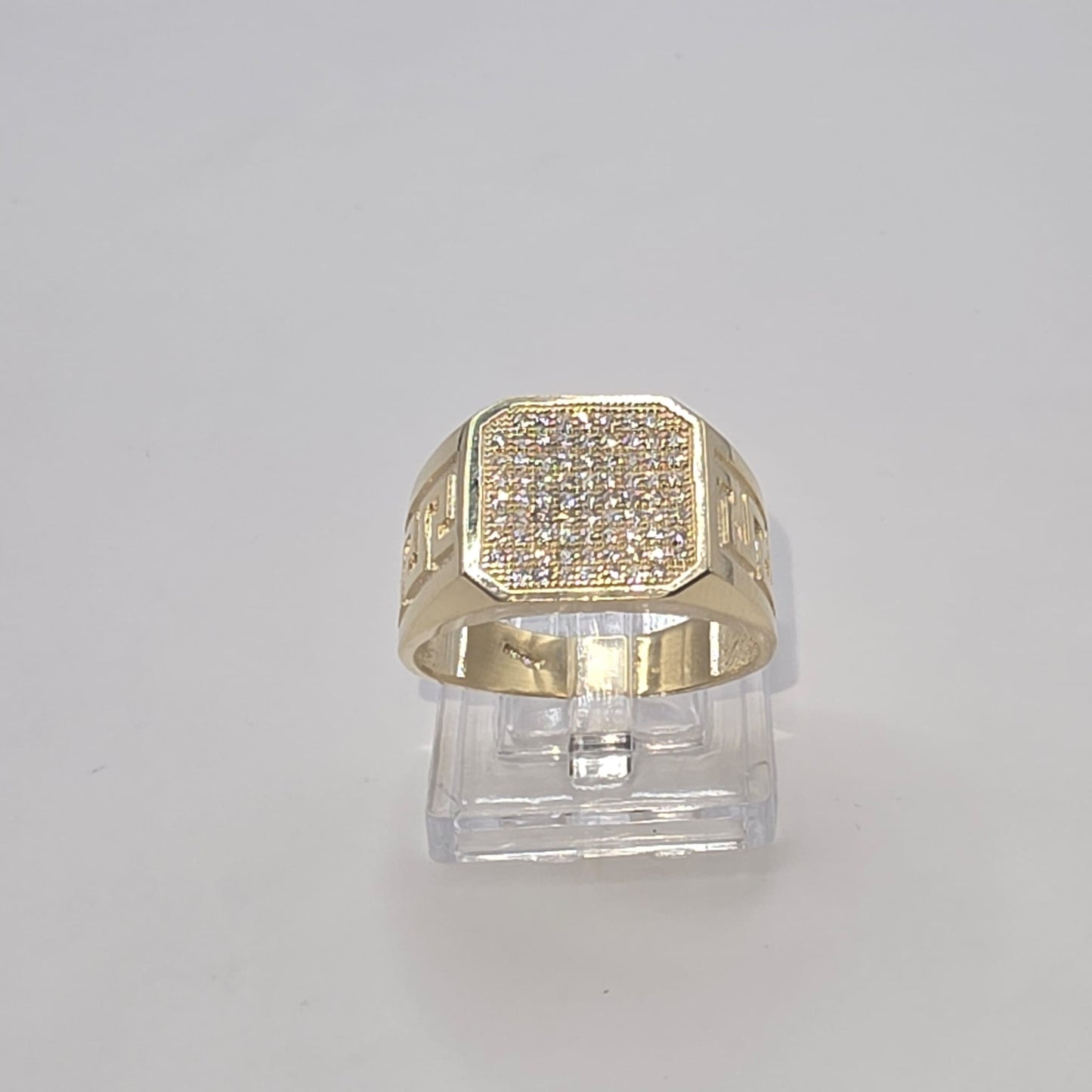 MEN'S SQUARE RING 10K