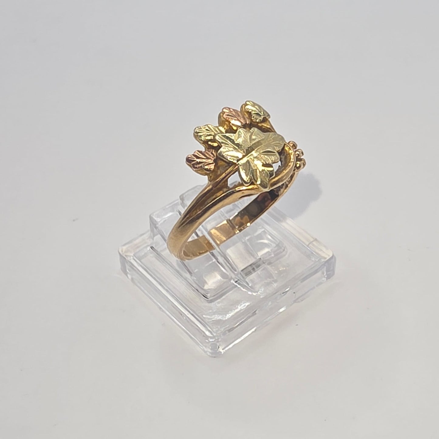 LEAF RING 10K