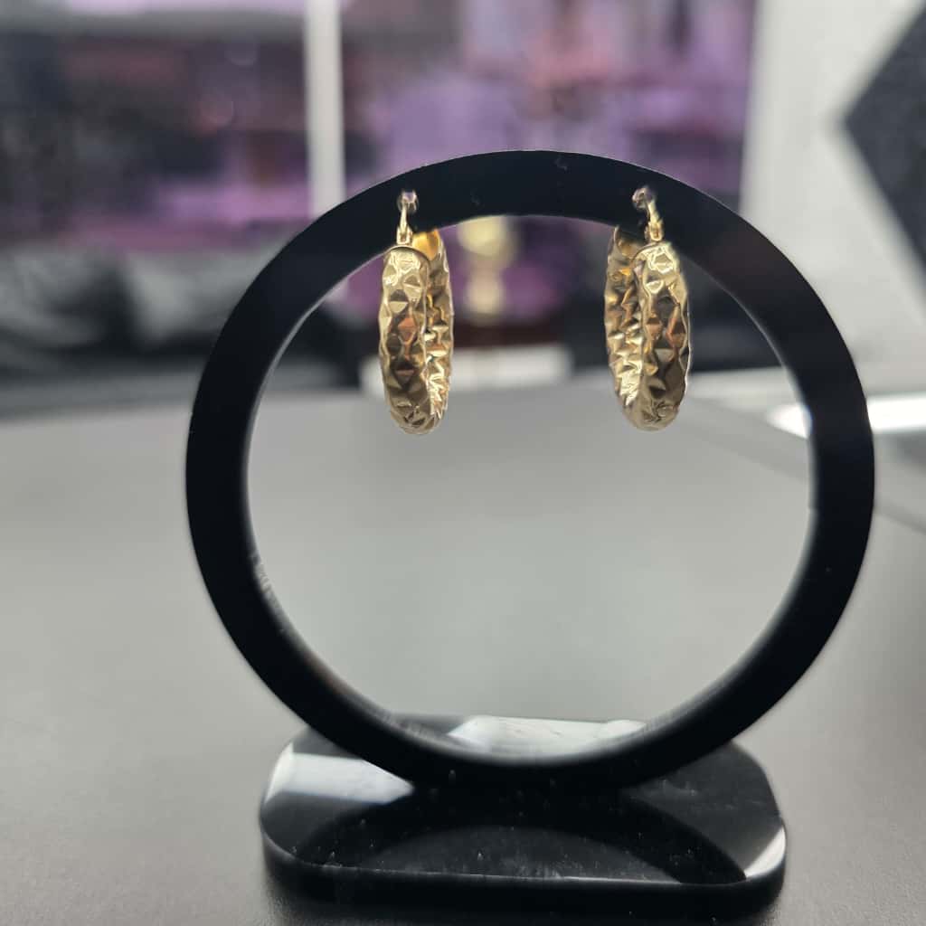 HOOP EARRING 10K