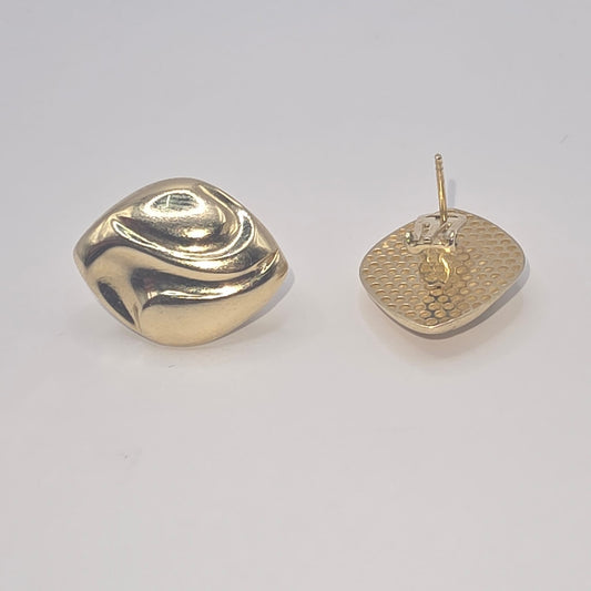 WOMAN STUD EARRING 10K