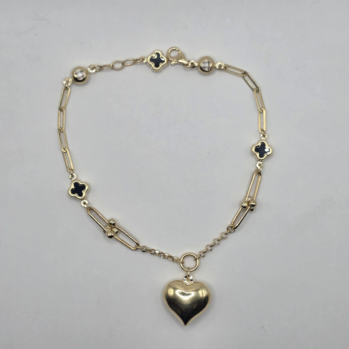 HEART BRACELET 14K