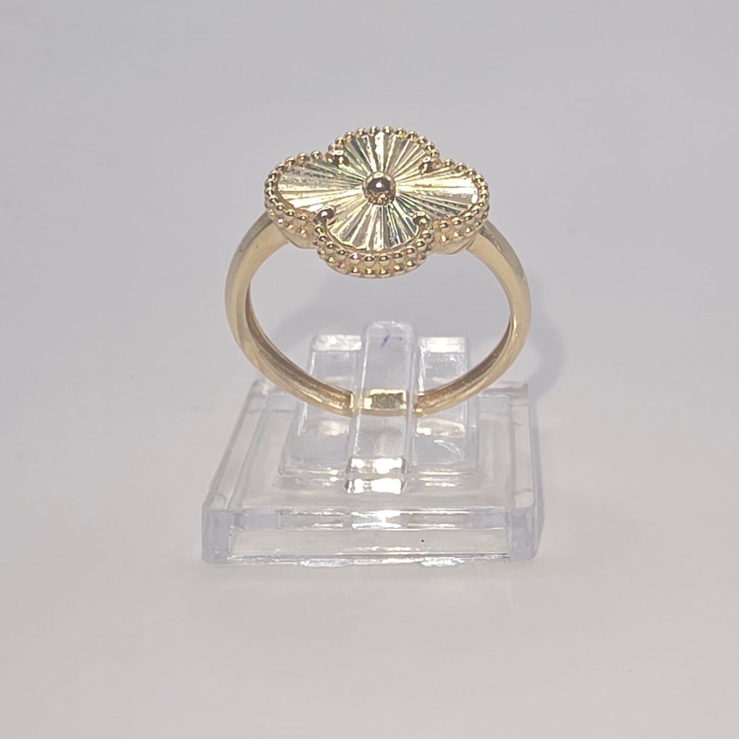 CLOVER RING 10K