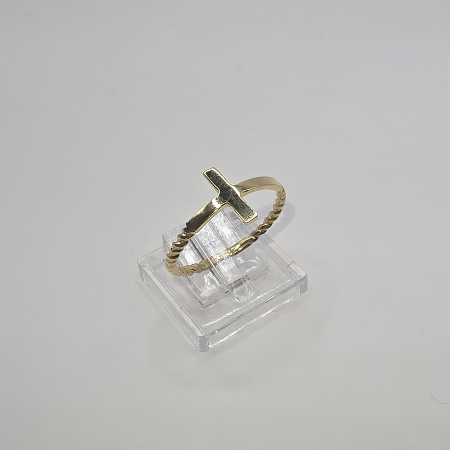 CROSS RING 10K