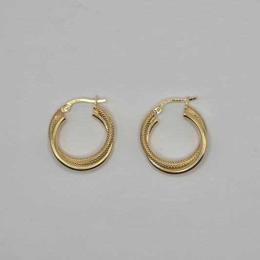 HOOP EARRING 10K