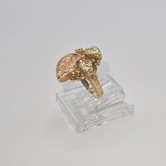 LEAF RING 10K