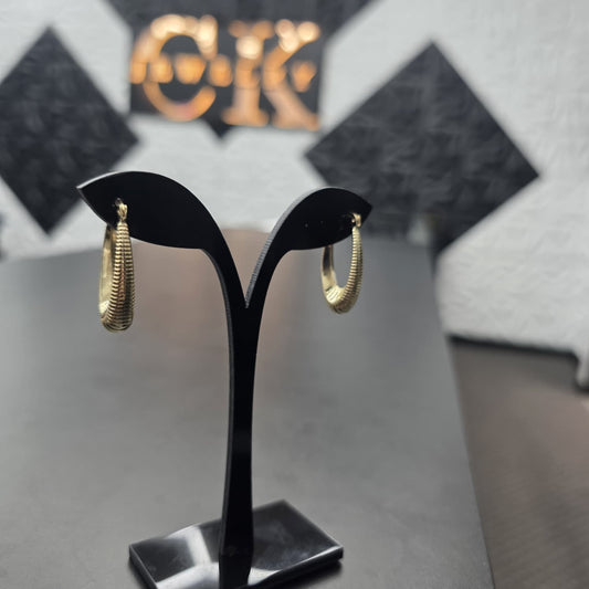 HOOP EARRING 10K