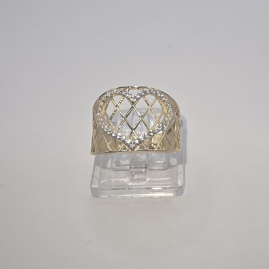 HEART RING 10K
