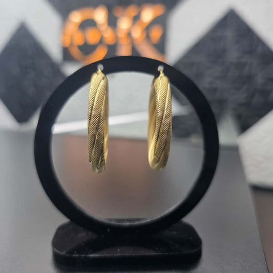 HOOP EARRING 10K