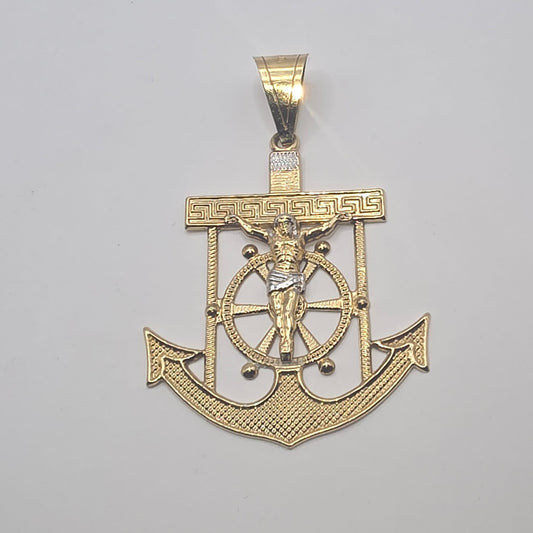 ANCHOR PENDANT 10K
