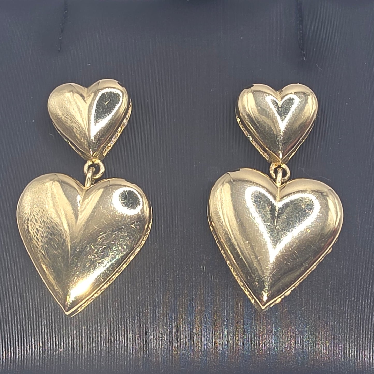HEART STUD EARRING 10K