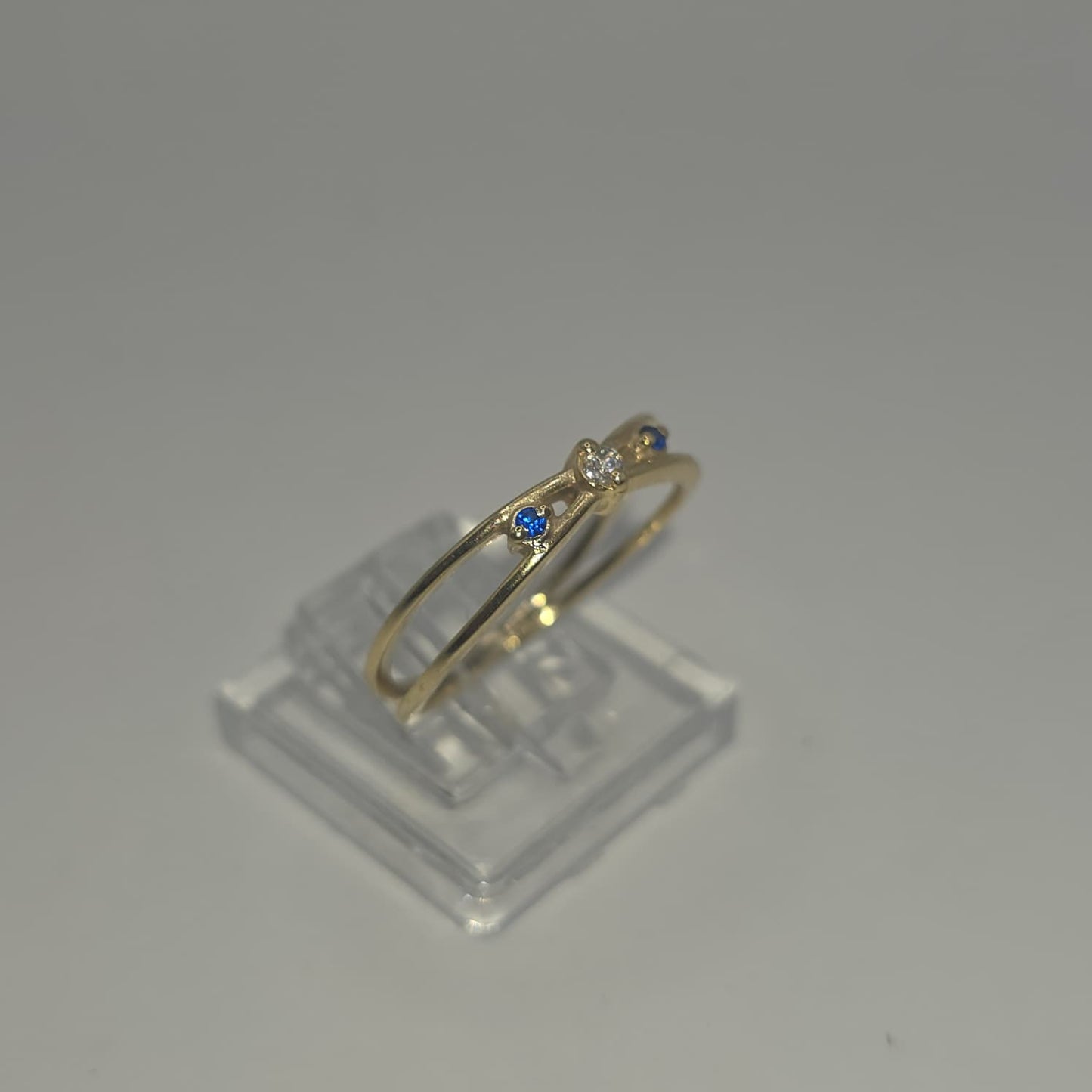 BLUE STONE RING 10K