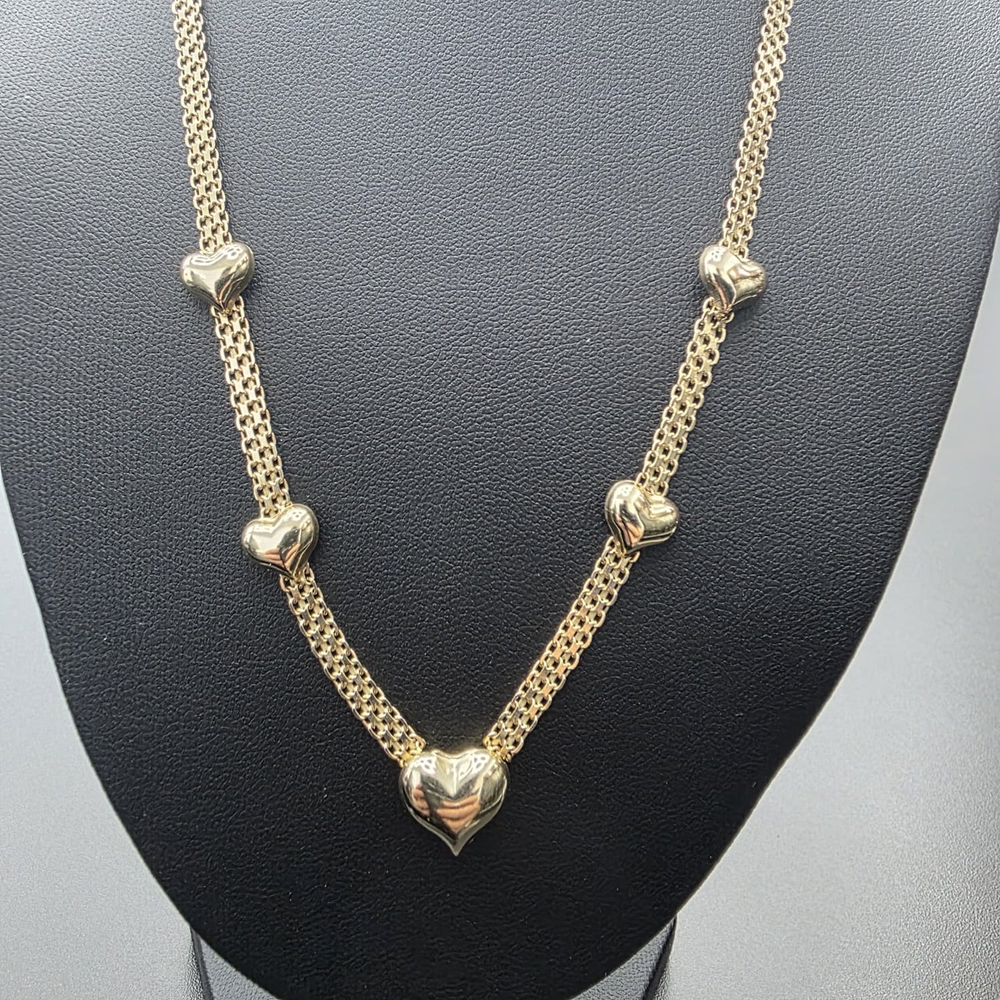 HEART NECKLACES 14K